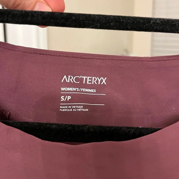 Arcteryx Contenta Belted dress Small Mauve - Picture 2 of 8